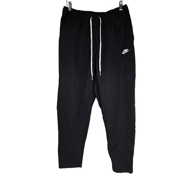 Nike Other - Nike Mens Club Woven Tapered Leg Pants Black/White Size XL  DX0623-010